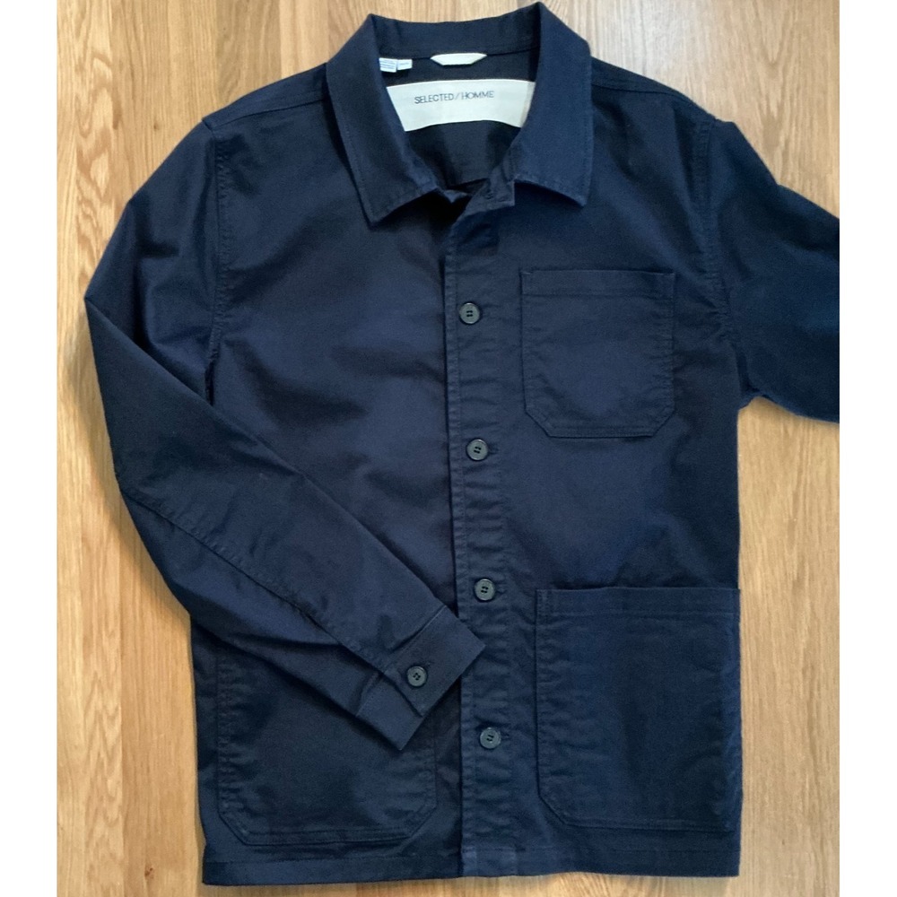 Men's Navy Jacket by Selected Homme